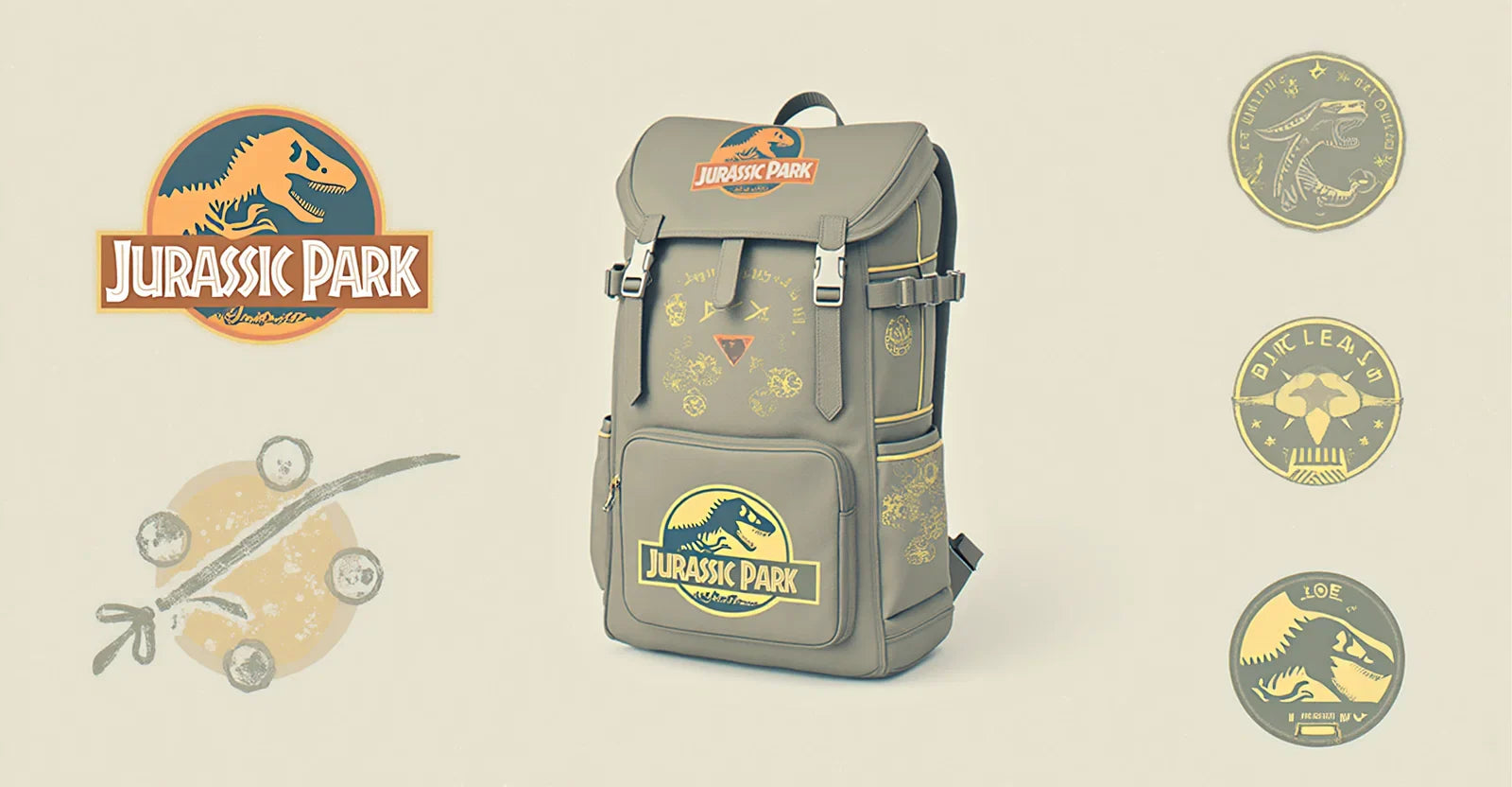 Jurassic Park Ryggsäckar