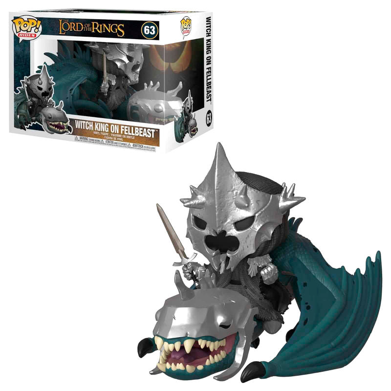 POP Figur - Lord of the Rings Witch King med Fellbeast