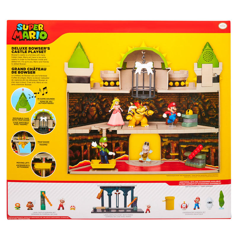 Mario Bros Deluxe Bowser Castle Lekset