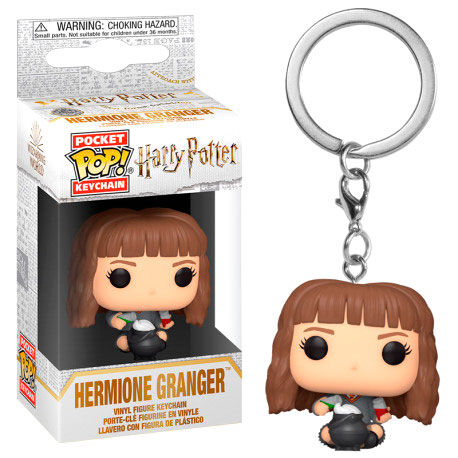 Pocket POP Nyckelring Harry Potter Hermione med Drycker