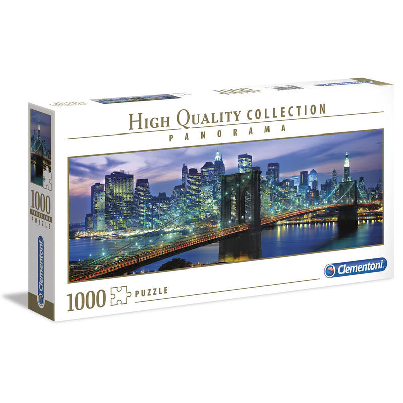 New York Brooklyn Bridge Panorama Pussel 1000 Pusselbitar
