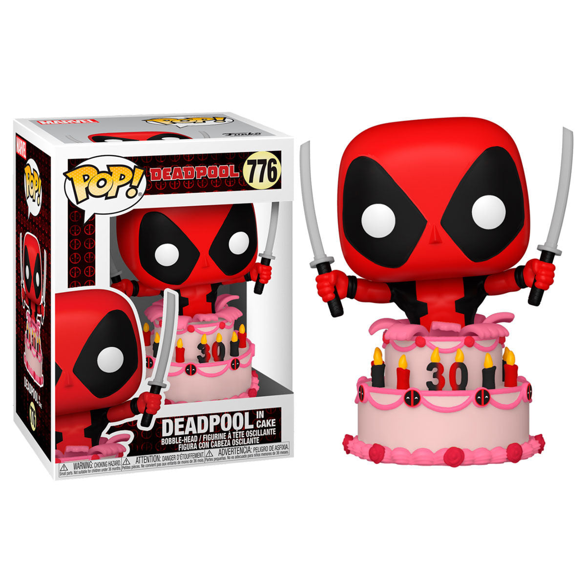 Funko POP vinyl figure 9cm in window gift box.
