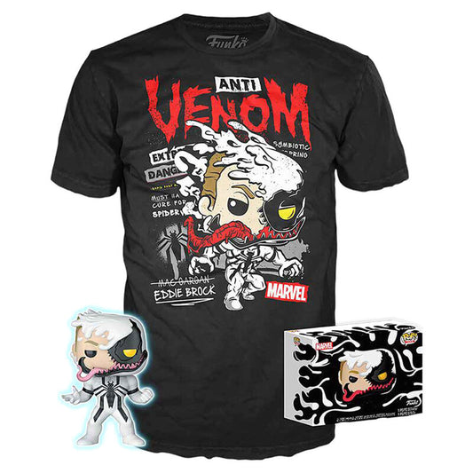 Set POP Figur & Tee Marvel Anti-Venom