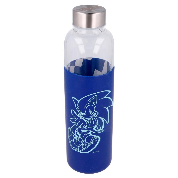 Sonic The Hedgehog Silikonöverdrag för Glasflaska 585ml