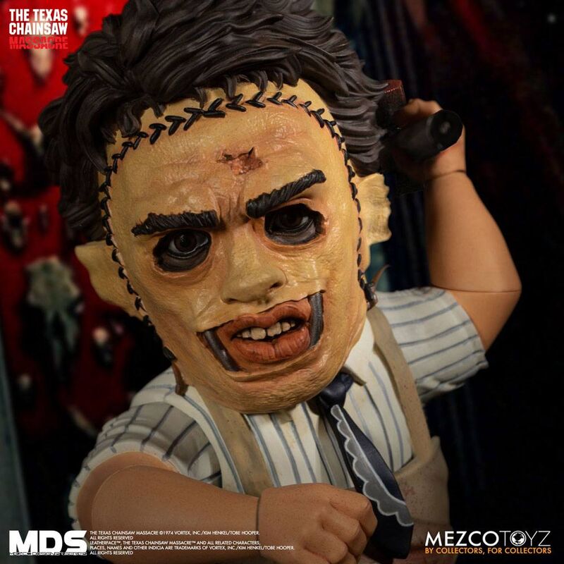 Texas Chainsaw Massacre MDS Leatherface 1974 Figur 15cm