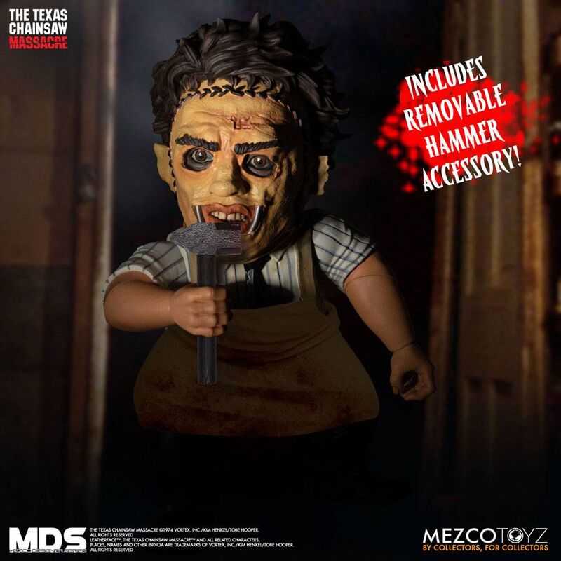 Texas Chainsaw Massacre MDS Leatherface 1974 Figur 15cm