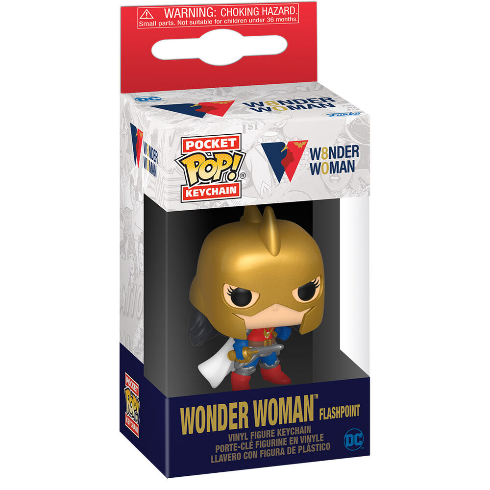 Pocket POP Nyckelring Wonder Woman Flashpoint - DC Comics 80-årsjubileum