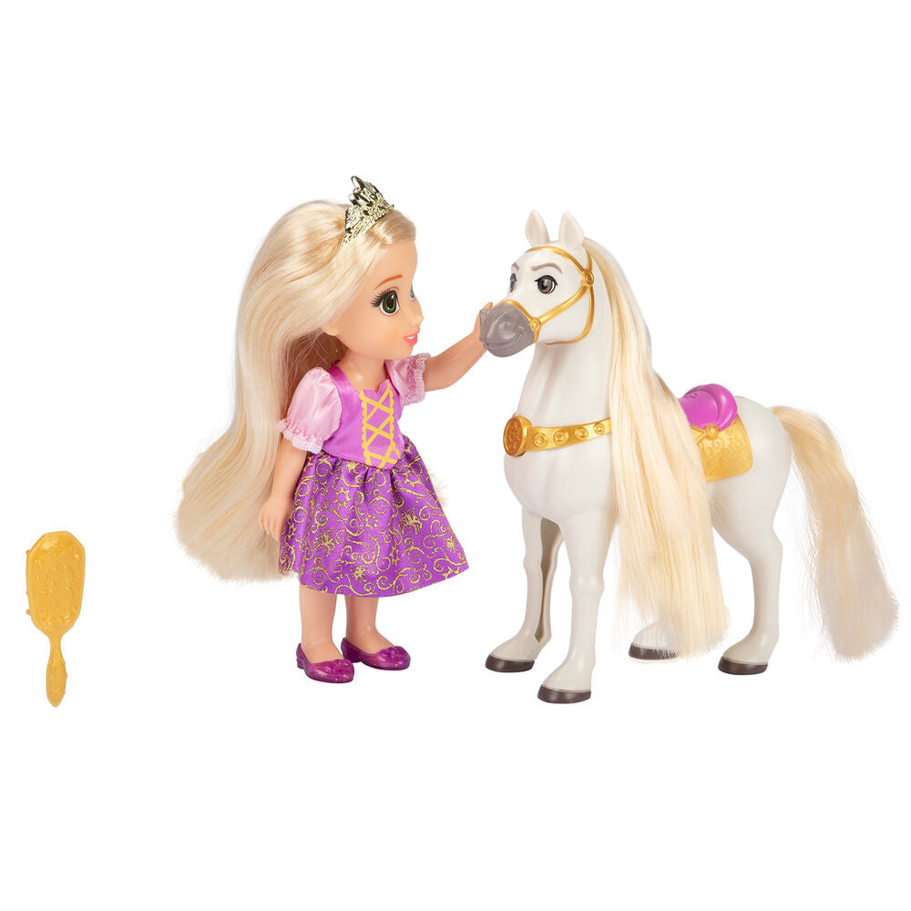 Disney Tangled Rapunzel och Maximus Docka 15cm