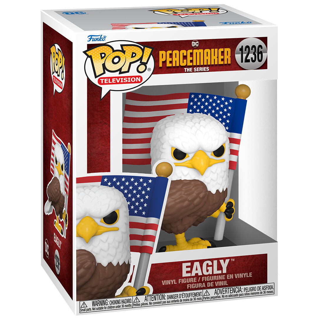 Funko POP DC Comics Peacemaker Eagly Figur