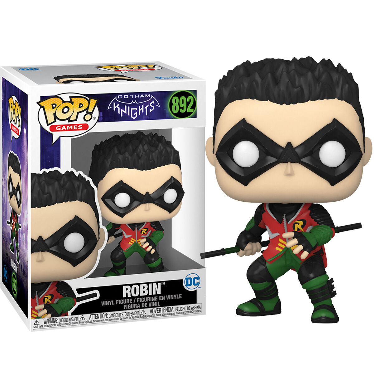 Funko POP vinyl figure 9cm in window gift box.