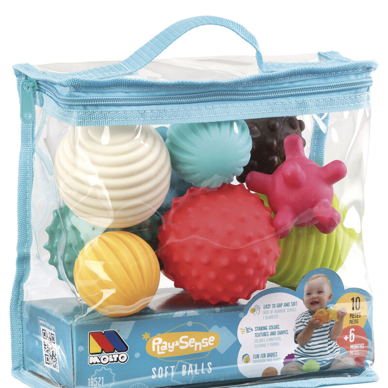 Sensory Balls Bag 10st för Barn
