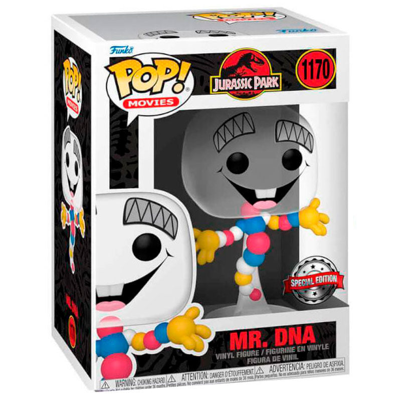 Funko POP Jurassic Park Mr. DNA - Exklusiv 9 cm Figur