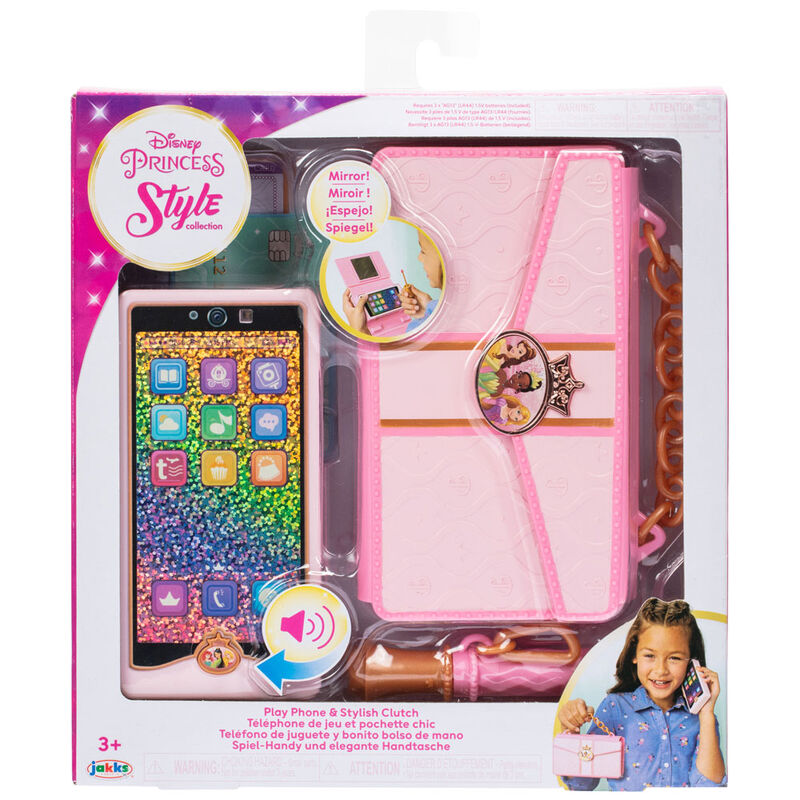 Disney Princesser Set Väska med Mobiltelefon