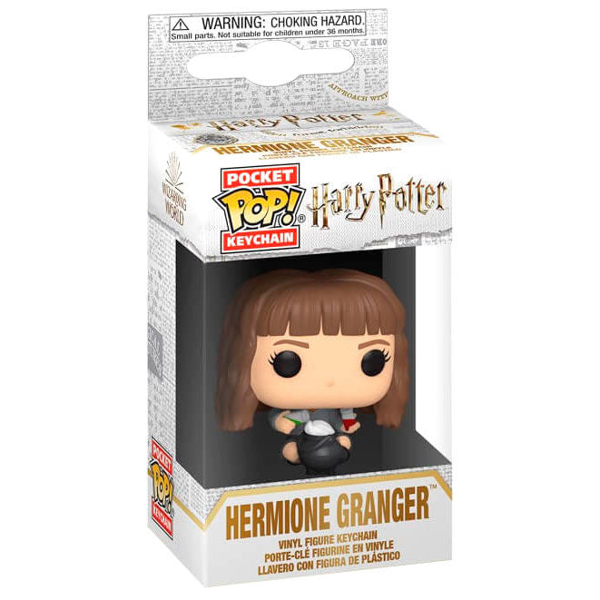 Pocket POP Nyckelring Harry Potter Hermione med Drycker