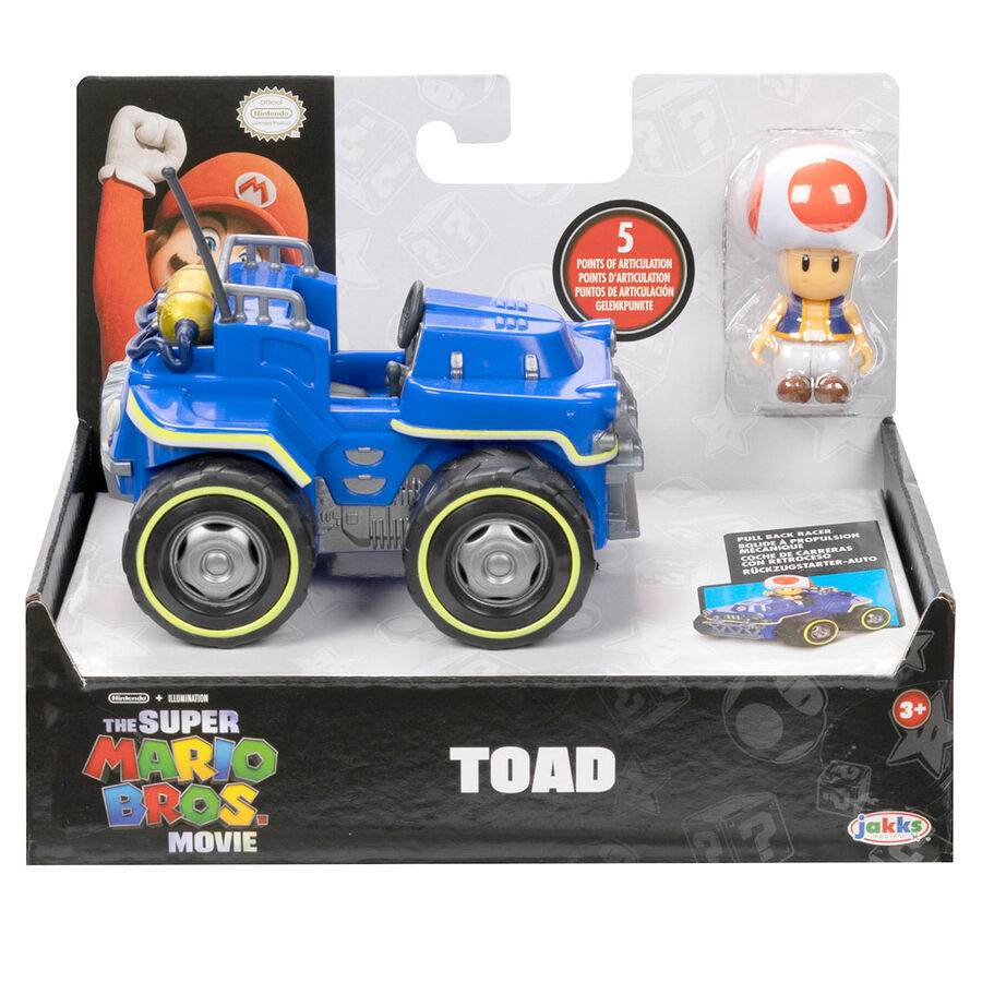Mario Kart The Movie Toad Kart Figur 7cm