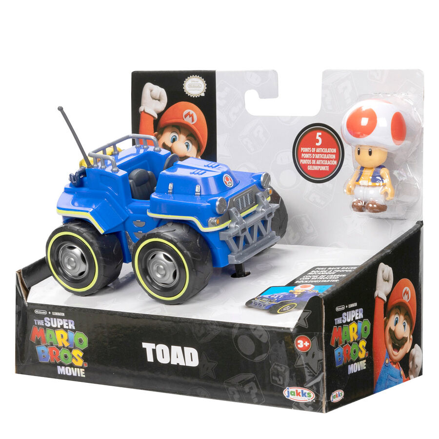 Mario Kart The Movie Toad Kart Figur 7cm