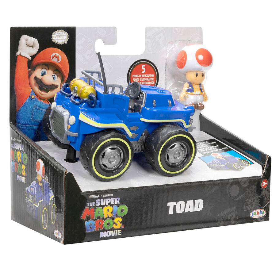 Mario Kart The Movie Toad Kart Figur 7cm