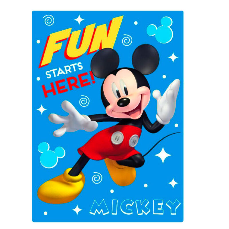 Disney Mickey Polar Filt 100x140 cm