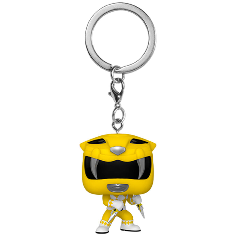 Pocket POP Nyckelring Power Rangers 30-årsjubileum Gula Ranger