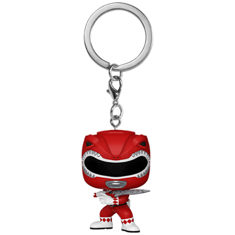 Pocket POP Nyckelring Power Rangers 30-årsjubileum Röd Ranger