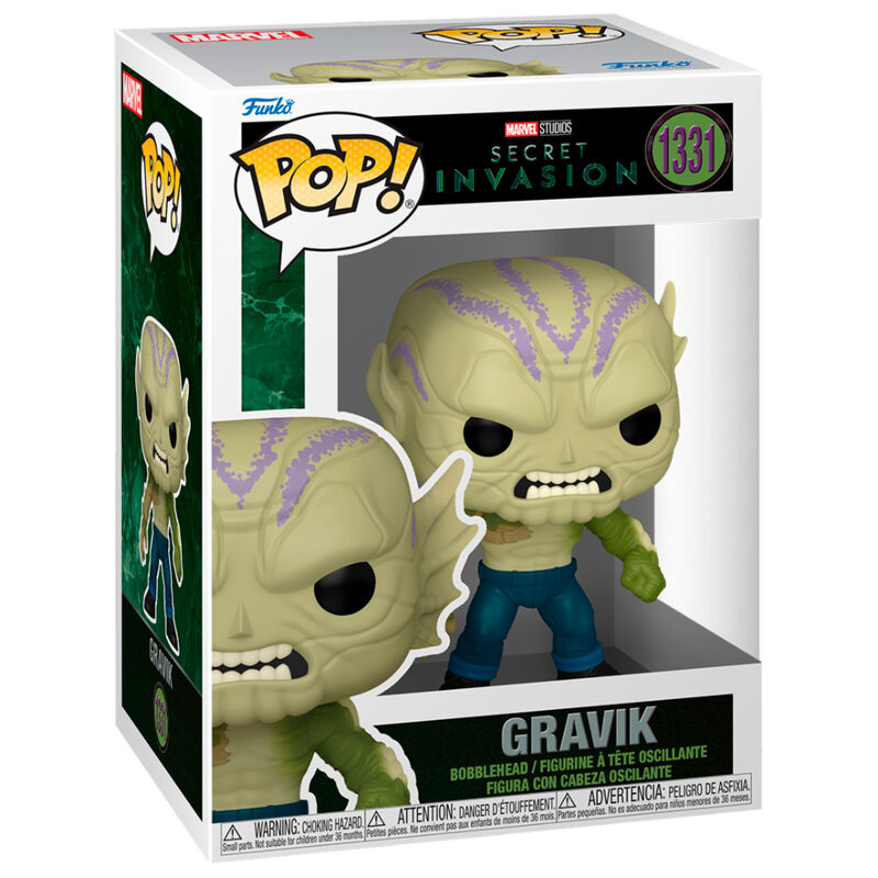 Funko POP Marvel Secret Invasion Gravik Figur
