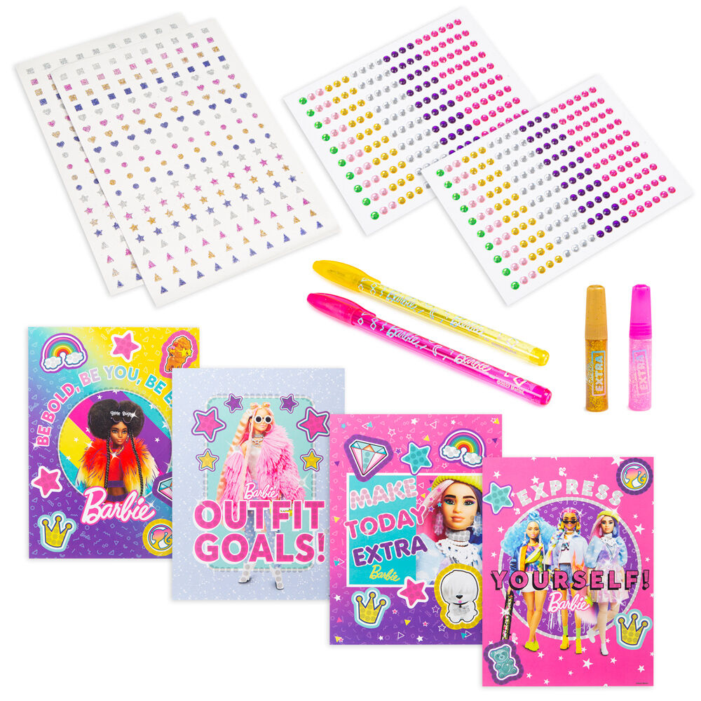 Barbie Glitter Set - Kreativitet och Glitter