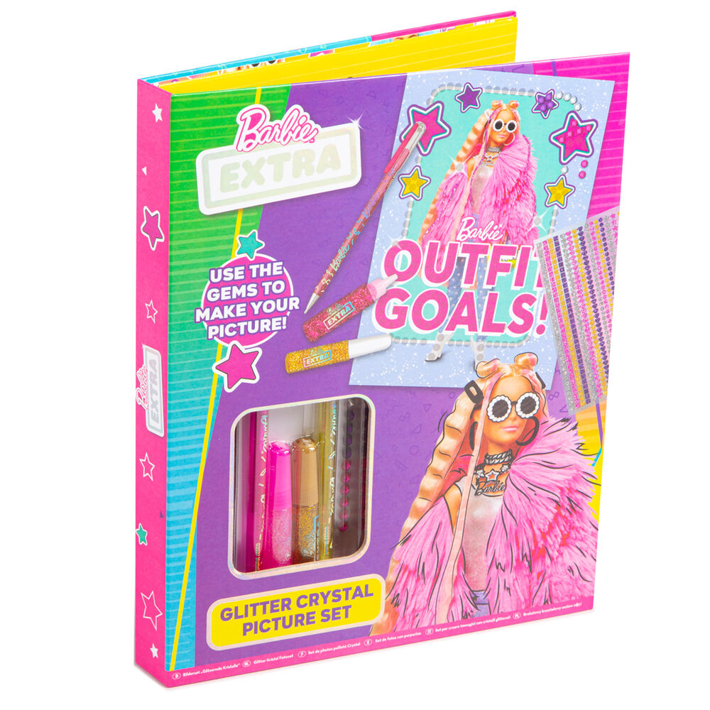 Barbie Glitter Set - Kreativitet och Glitter