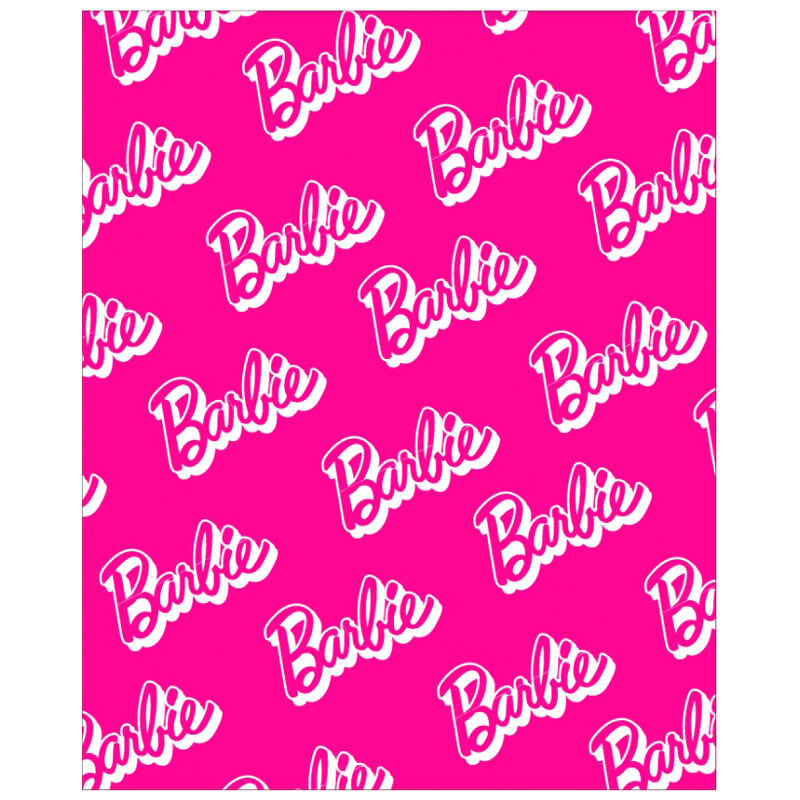 Barbie Korallfilt 120x150 cm i 100% Polyester