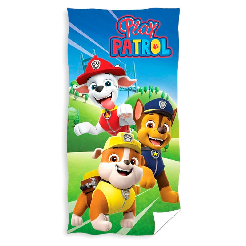 Paw Patrol Bomull Strandhandduk - 70x140 cm