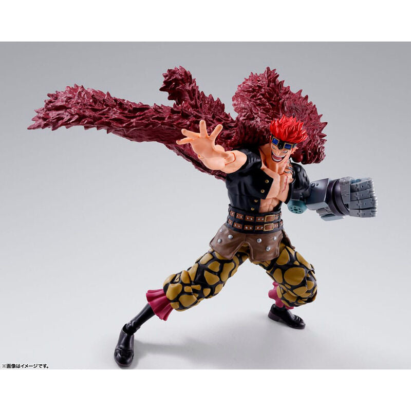 Eustass Kid Onigashima S.H. Figuarts Figur 14 cm