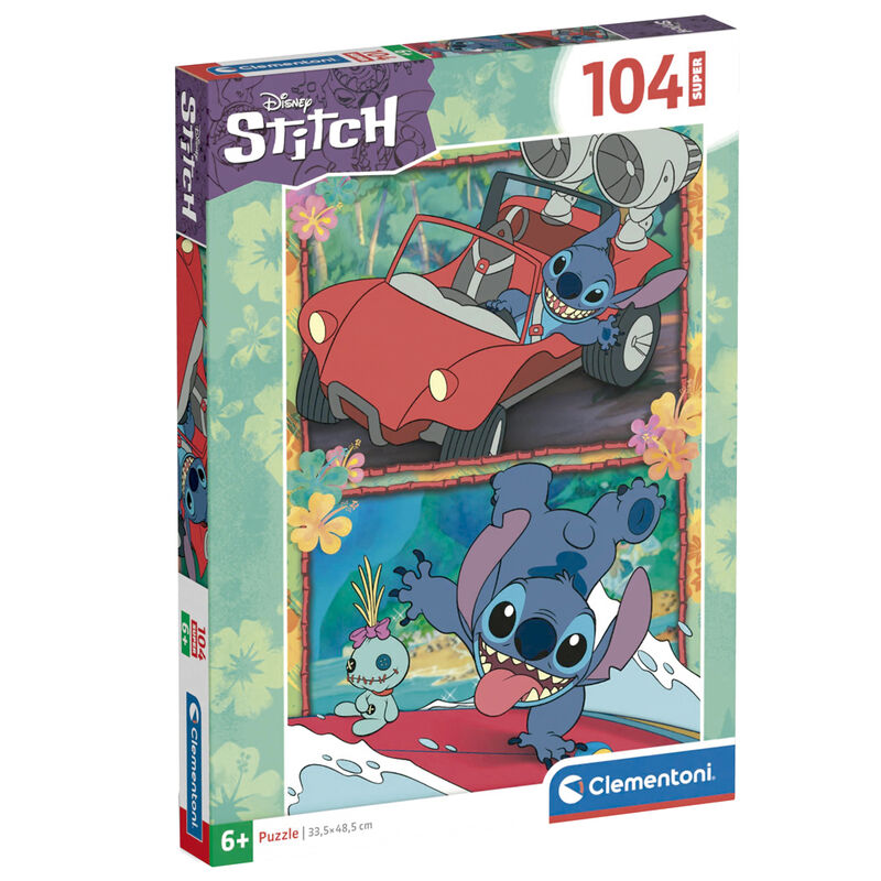 Disney Stitch pussel 104 bitar