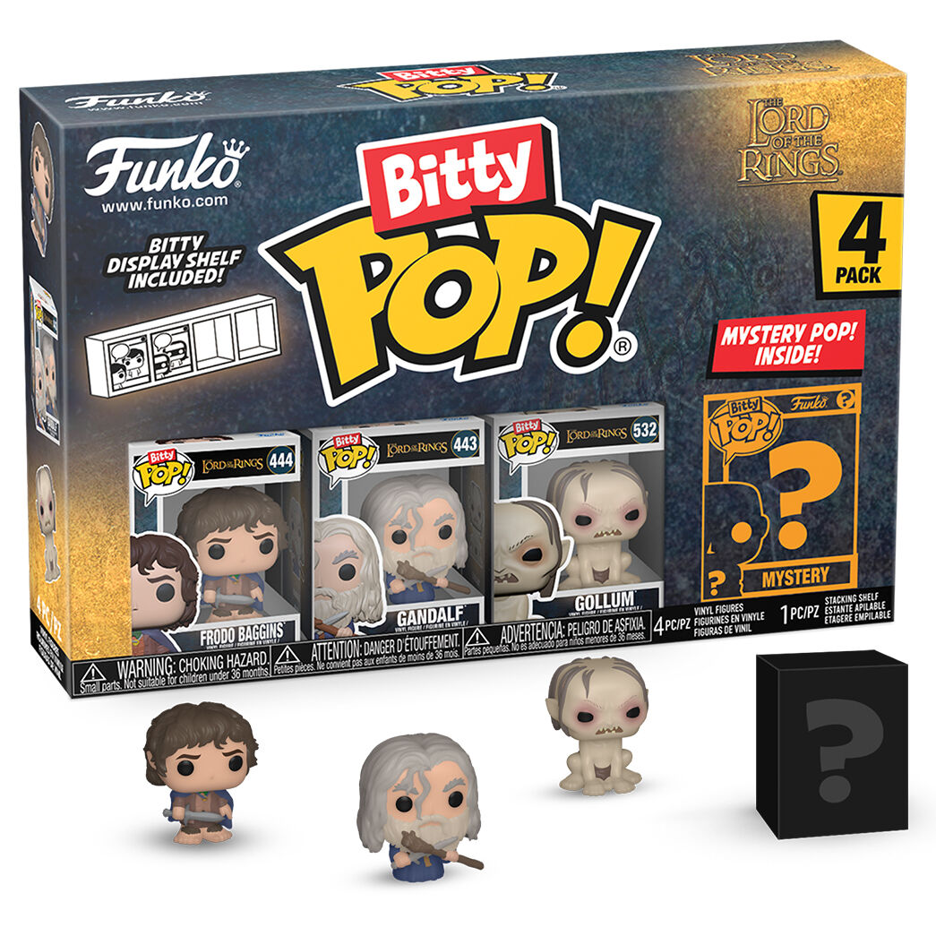 Blister 4 Figurer Bitty POP The Lord of the Rings Frodo