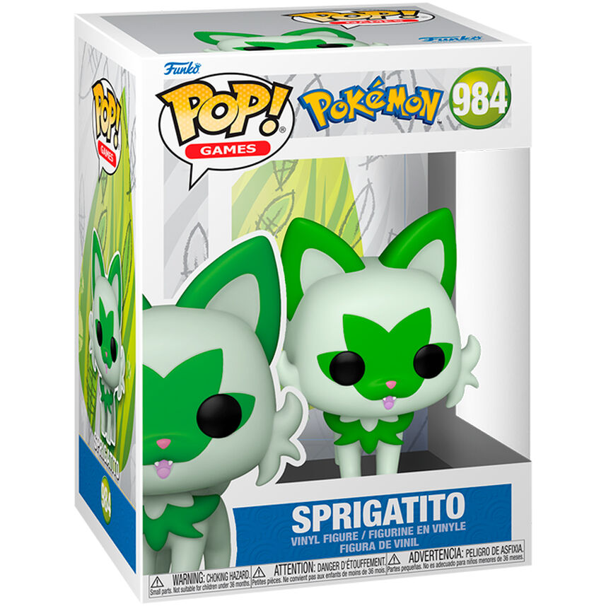 Funko POP Pokémon Sprigatito 9cm Vinylfigur i Presentförpackning