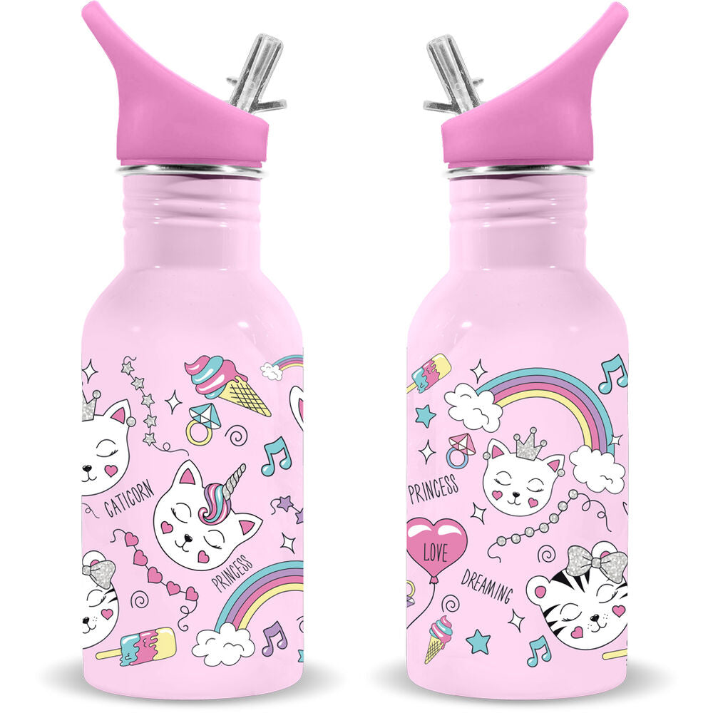 Water Revolution Cats rostfri stålflaska 500ml