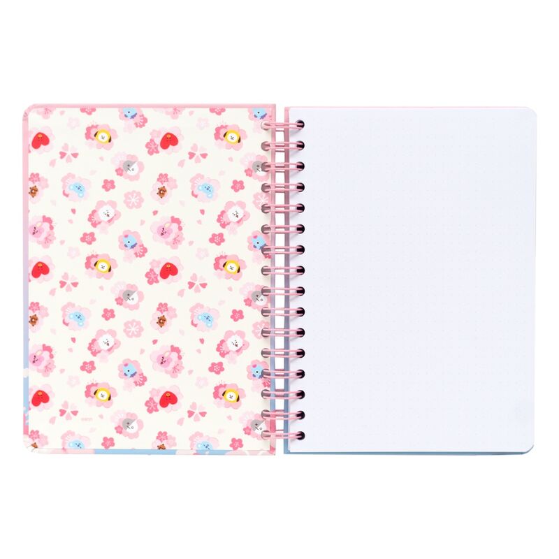 BT21 Sakura A5 Anteckningsbok