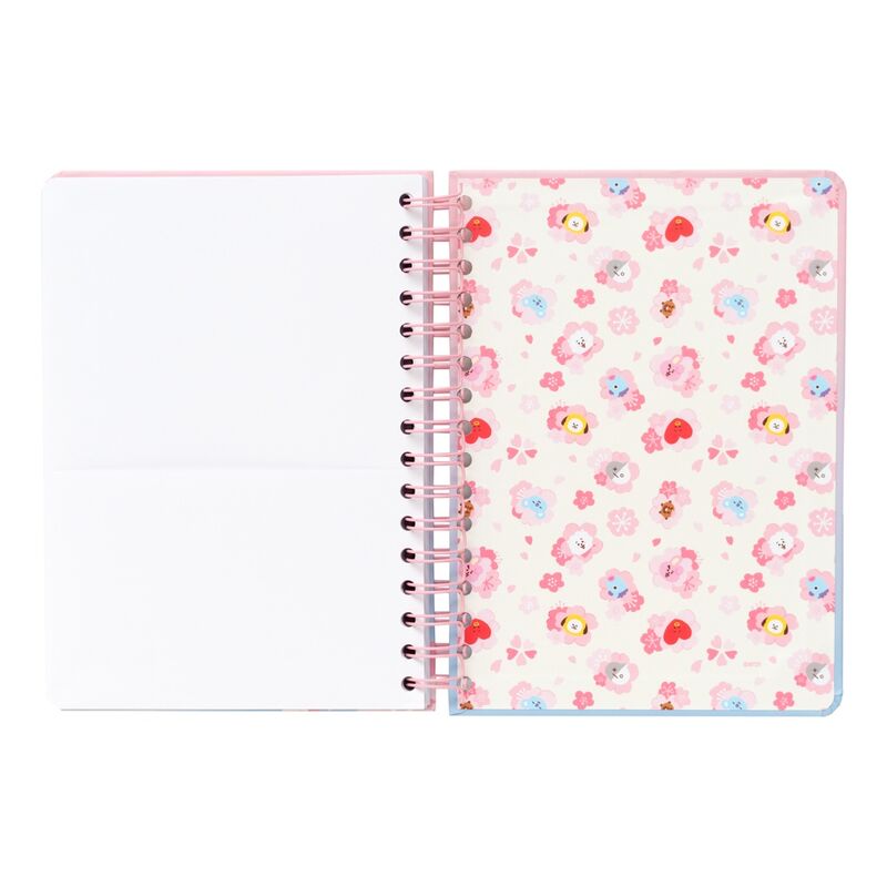 BT21 Sakura A5 Anteckningsbok