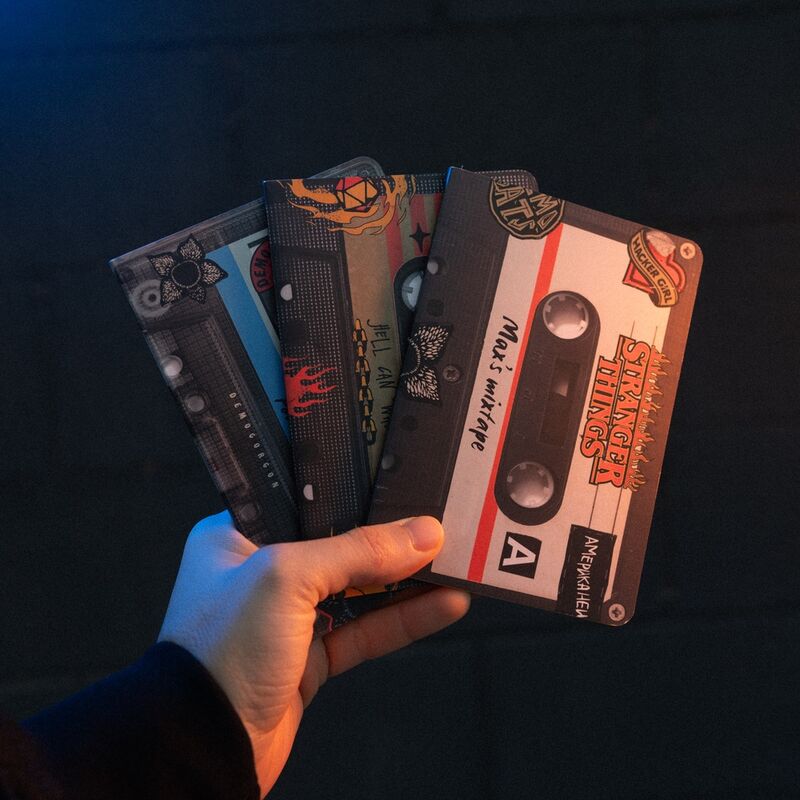 Stranger Things Walkman Notebook Pack 3 A6