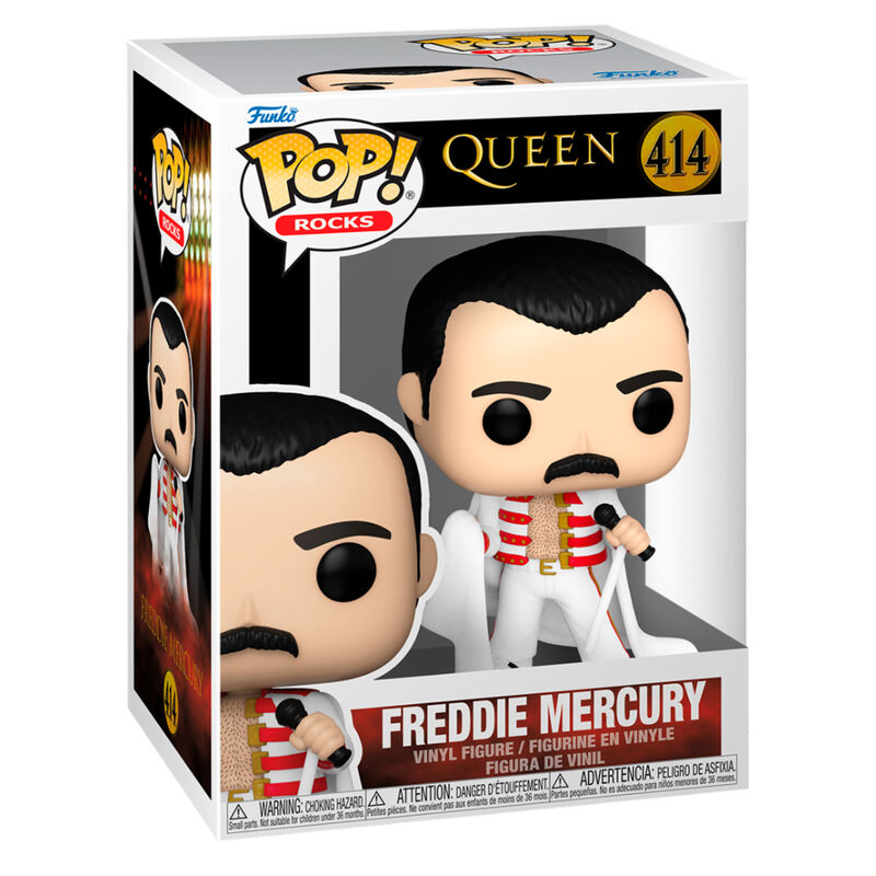 Funko POP 9cm vinyl figure in gift box.