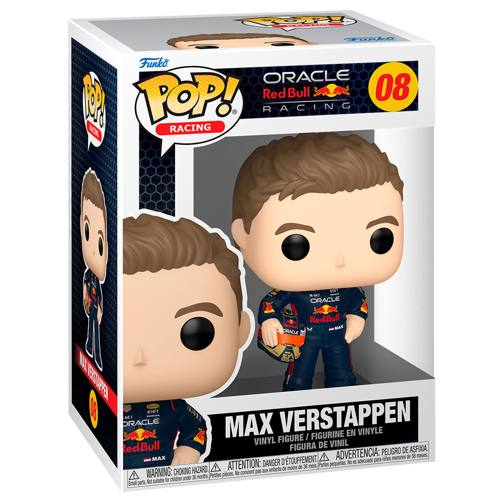 Funko POP Racing Max Verstappen 9cm Vinyl Figur