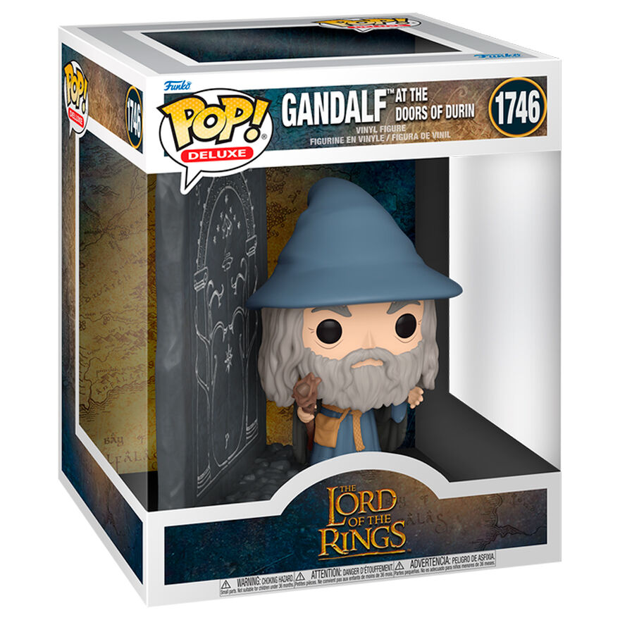 POP Figur Deluxe - Gandalf med Durins Dörrar