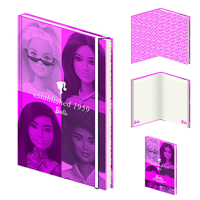 Barbie Premium A5 Anteckningsblock