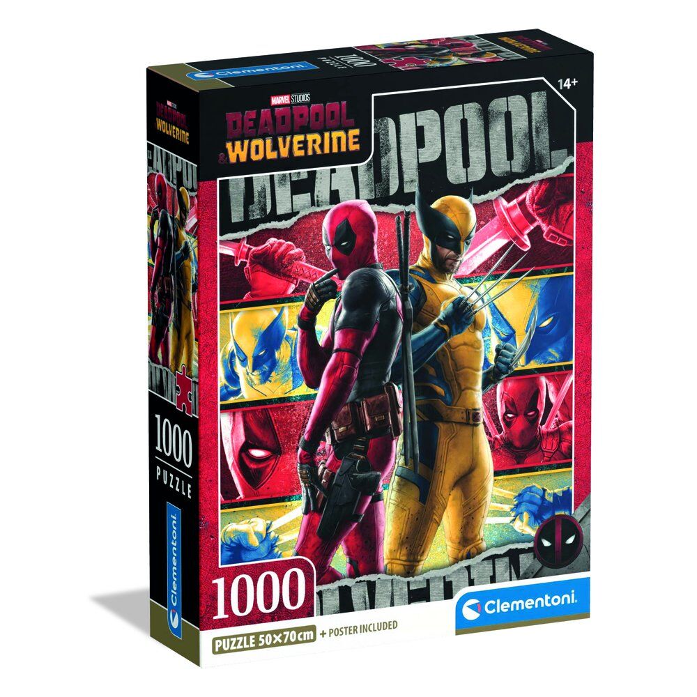 Marvel Deadpool Pussel 1000 bitar