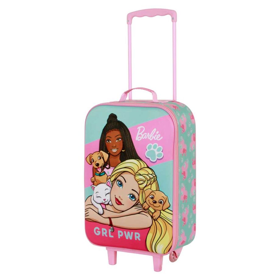 Barbie Pets 3D Ryggsäck med Hjul suitcase 52cm