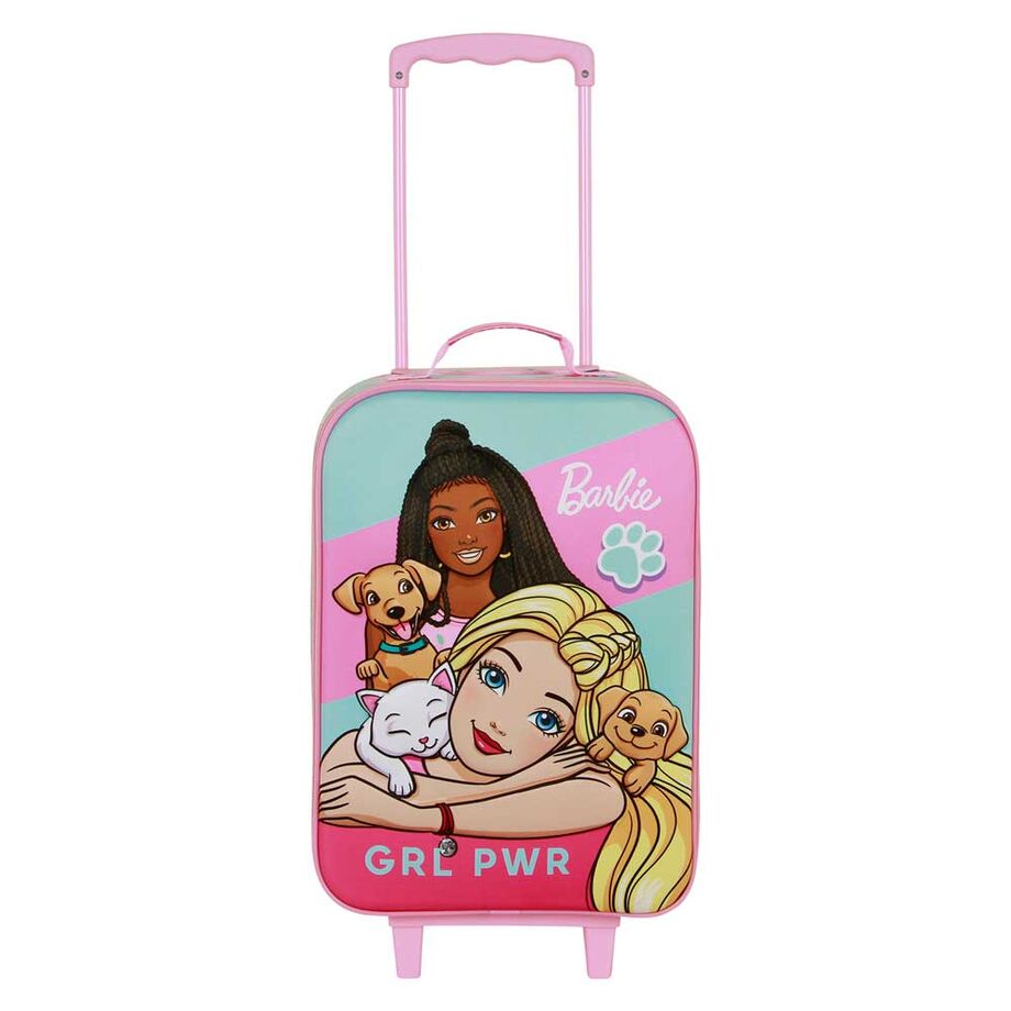 Barbie Pets 3D Ryggsäck med Hjul suitcase 52cm
