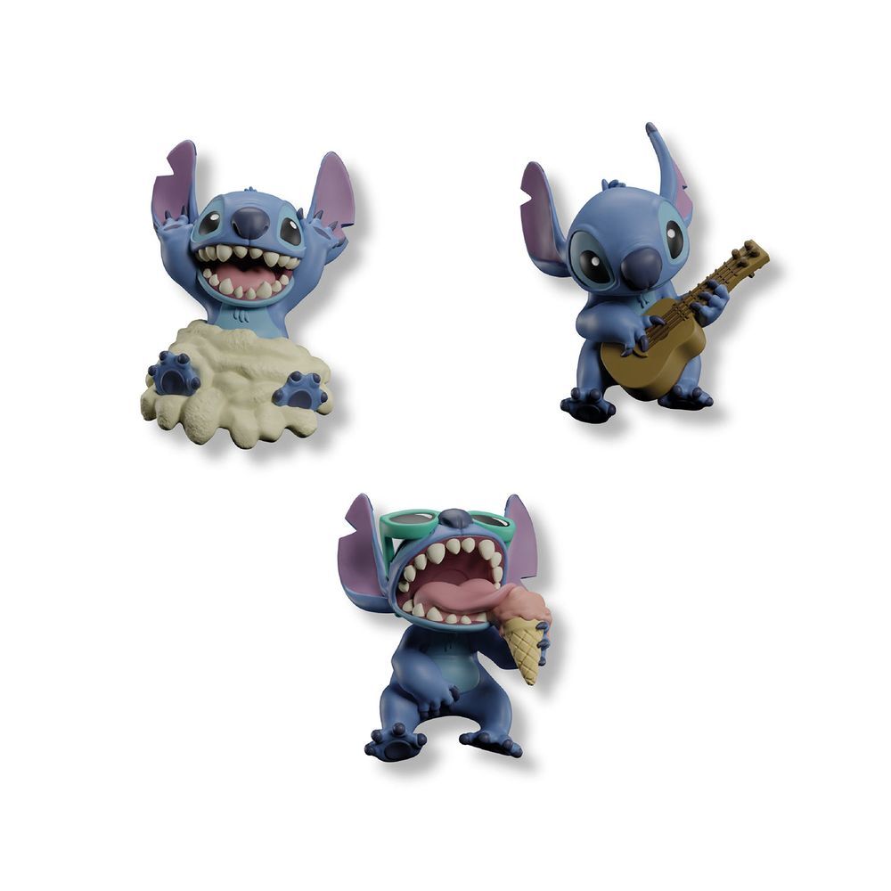 Disney Stitch Set 3 3D Magneter