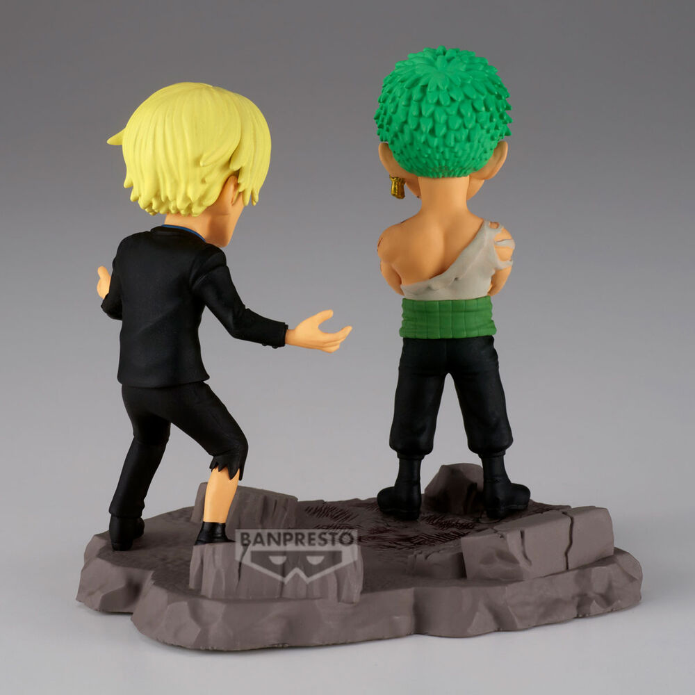 One Piece Roronoa Zoro & Sanji Figur - 8 cm