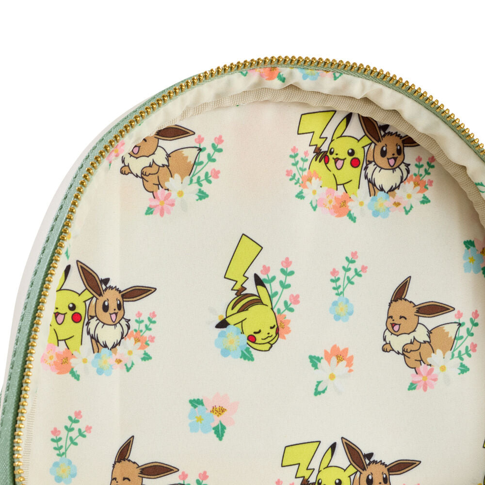 Loungefly Pokémon Pikachu & Eevee Blomster Ryggsäck