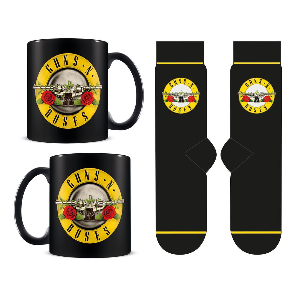 Guns N Roses Mug och Strumpor Set