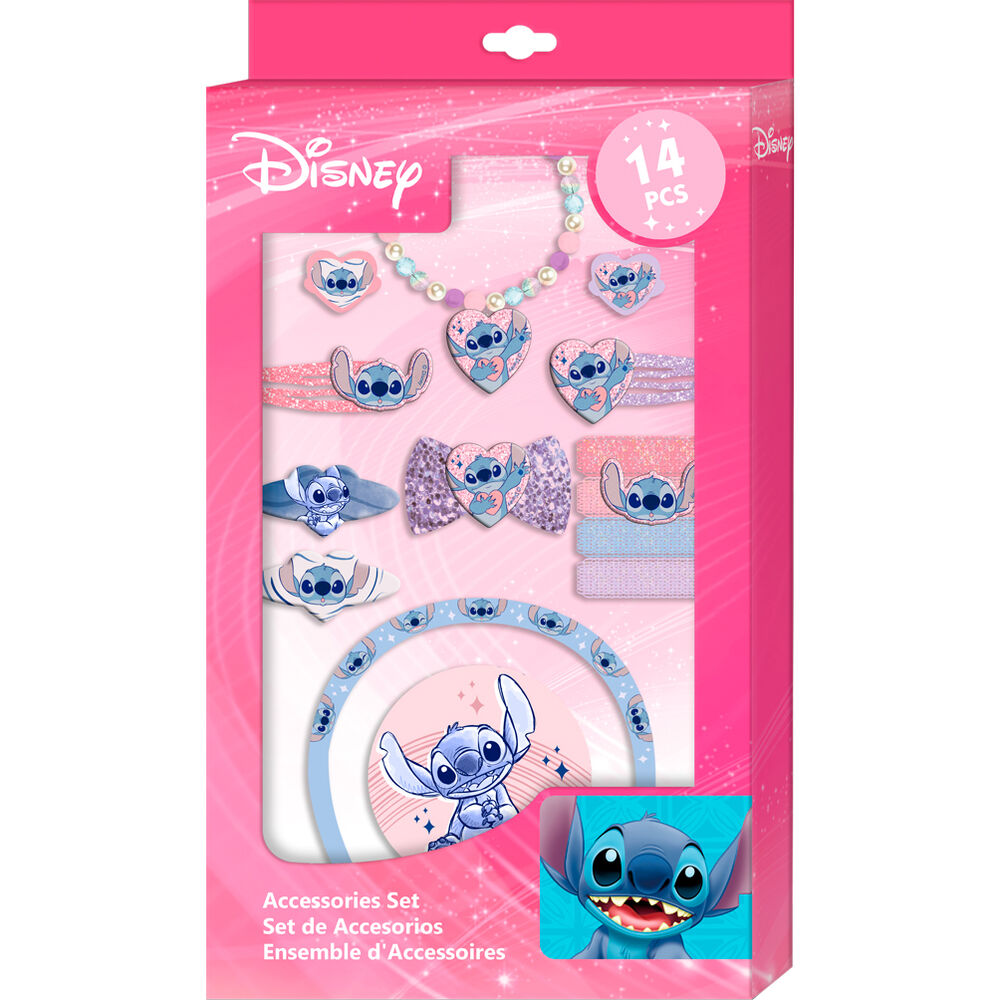 Disney Stitch pack håraccessoarer 14 stycken