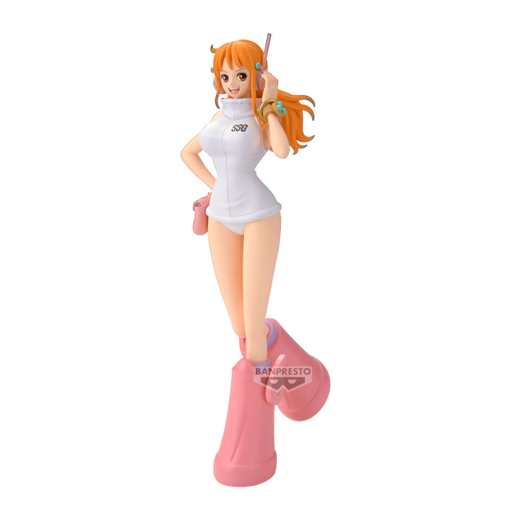 One Piece Nami Egghead Style Glitter & Glamours Figur 23cm